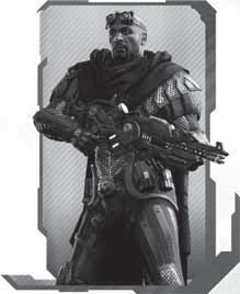 FRANK WINTERS A sergeant in the Red Faction military, Winters got where he is by being the toughest son of a bitch on the planet.