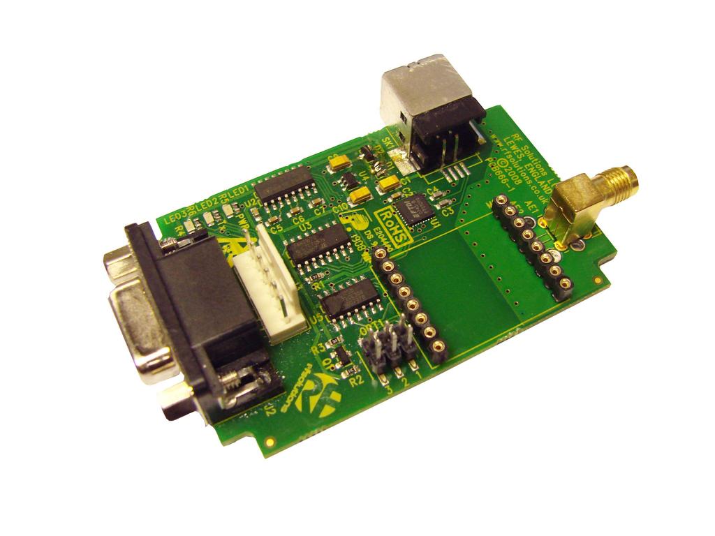 6. Evaluation Board SMARTALPHA-EVAL ALSO SEE RF SOLUTIONS STORM RADIO MODEM Selectable Host Baud Rate 1200bps 38.