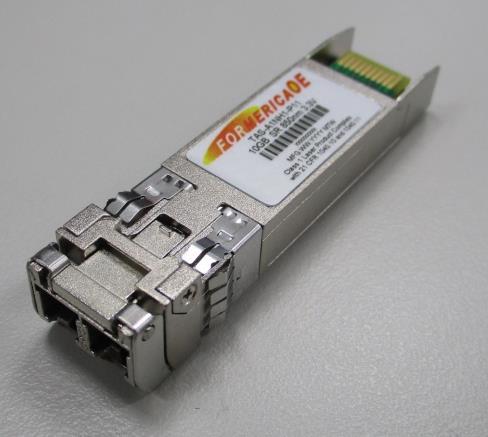 Specification Small Form Factor Pluggable Duplex LC Receptacle SFP+ Optical Transceivers 10 Gigabit Ethernet 10GBASE-LRM Ordering Information T A S A 1 N A 1 1 1 1 Model Name