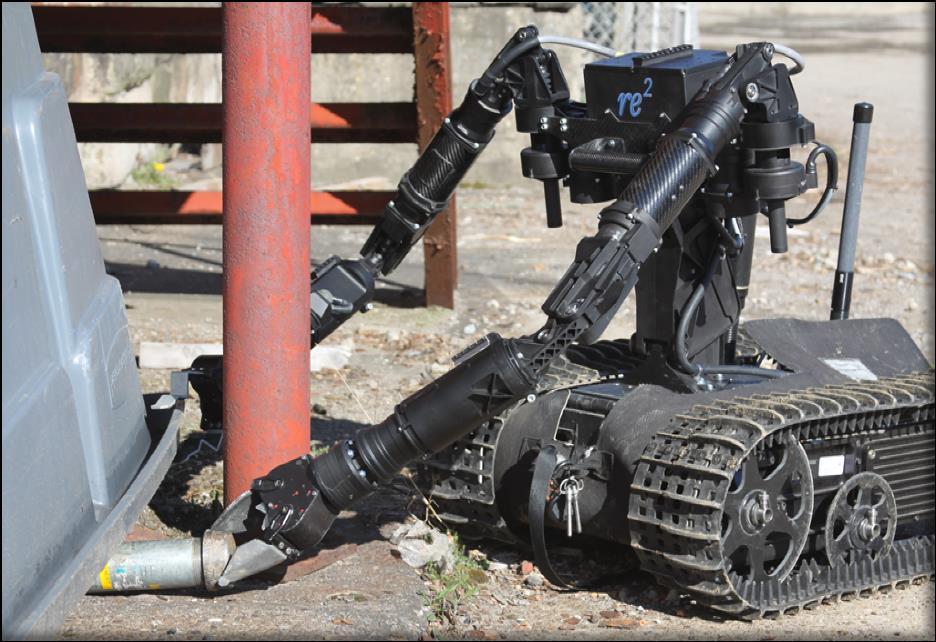 Capabilities Invaluable Control During Military Operations Robotic systems for explosive ordnance disposal (EOD) operations typically include a single manipulator to perform critical tasks such as