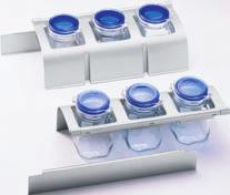 area by aluminium crosswise partition and dividing elements Secure attachment of Side Organisation to lengthwise railing Accommodation of loose provisions in the storage jars simple, safe and clean