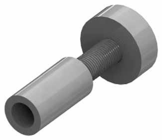 End Anchorage D152 DB Column Connector The Dayton Superior D152 DB Column Connector is a 3-piece anchorage system that provides flexibility to the designer for thin slab anchorage connections.