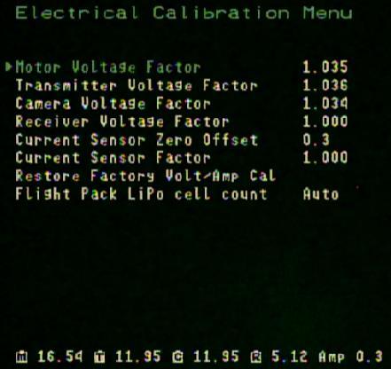 8.5 MicroVector Calibration The MicroVector is factory calibrated, and normally no further calibration is necessary. However, user calibration of some sensors can be performed.