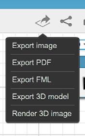 If you choose to export your plan as an image you can either export the currently active design or the whole plan. They will be mailed to the address you fill in.