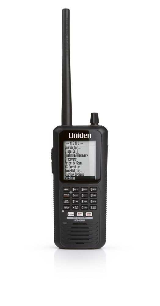 BCD436HP BCD436HP Handheld Digital Police Scanner The Uniden Bearcat BCD436HP Phase 2 Digital Police Scanner is the first scanner to incorporate the