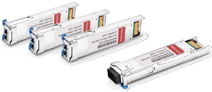 BiDi, CWDM and DWDM transceivers are also available for your specific requirements. XFP Transceiver Specification 11914 XFP-10GSR-85 850nm -3.5~5.3dBm <-13dBm 65940 XFP-10GLRM-31 1310nm -6.5~0.