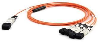 40G QSFP+ AOC Ideal choices for long distances up to 100m between data center switches 40GBASE-PIR4