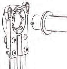 -Rail (4) -Rail Coupler (2) -M5 Square Nut (4) -M5 x 10mm SCHCS (4) -M6 x 12mm Set Screw (8) -Non-Ratchet Wheel (2) -Ratchet Wheel (2) -Ratchet Cap (2) 7-1: Put a Rail Coupler into a Rail, aligning