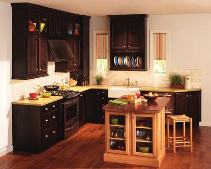 Oak Cabinets Classic II Tradition at its finest.