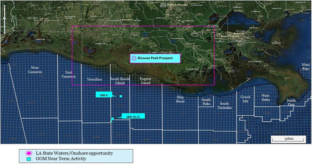 The first well offshore Gulf Coast Louisiana will commence in Q1 2016 with Otto having the opportunity to participate in 2 further wells during the course of 2016.