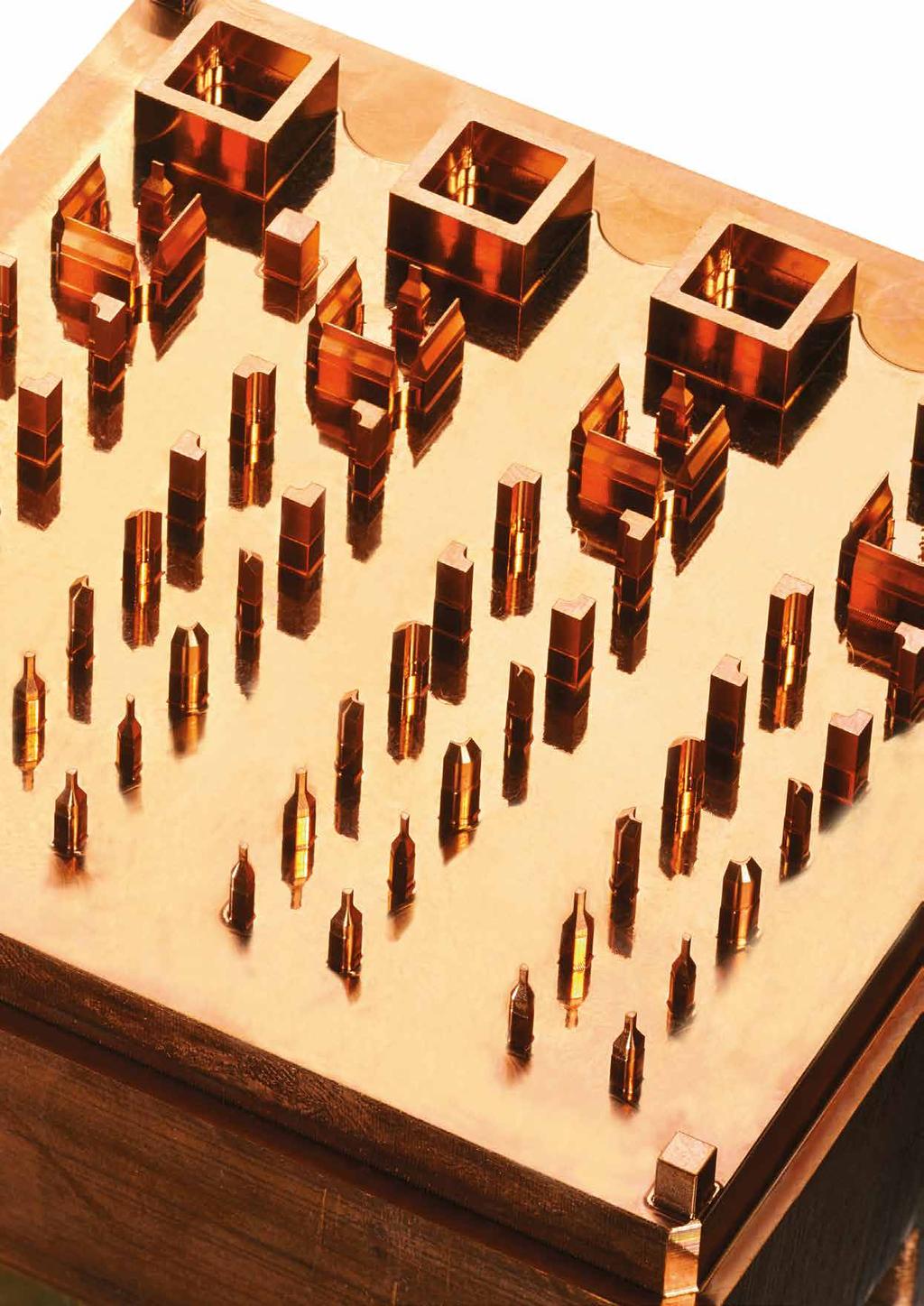 Electrode (copper) Market segment: ICT Achievements: < 2 µm form accuracy and pitch