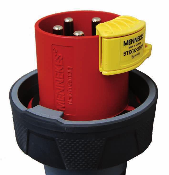 QUALITY All CEE fittings are from world-leading German manufacturer Mennekes.