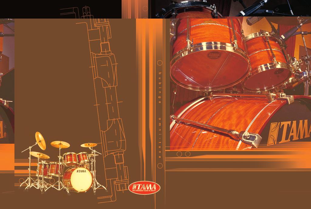 bubinga omni-tune drums It's time for something new in