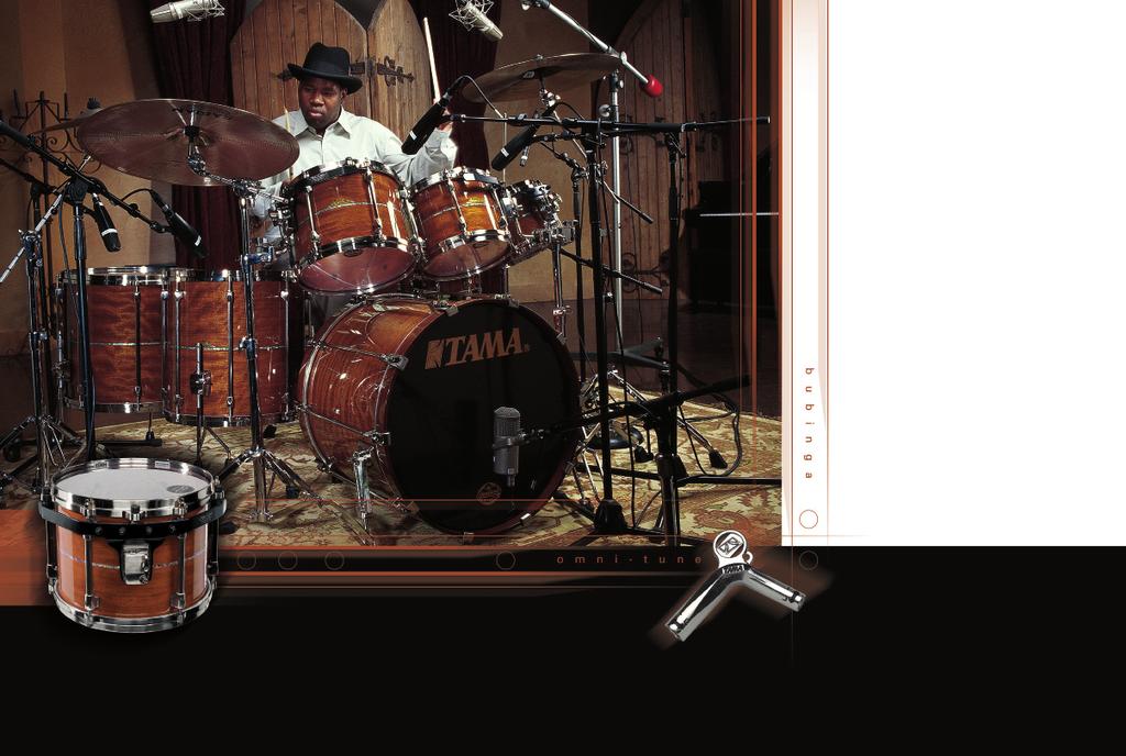 john blackwell Omni-Tune Three-Way Lug The Omni-Tune Lug and Omni-Tune Drum Key allow you to tune both the top head and bottom head from I love the look of these drums.