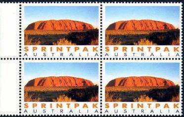 1990. Uluru (Ayres Rock) design by