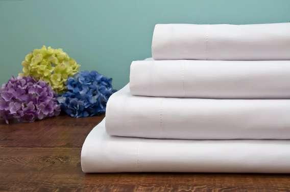 BED LINEN SHEETS & PILLOW CASES COMBED PERCALE T-00 60% Combed Cotton & 40% Polyester PERFORMANCE Engineered for Institutional Laundering CRF CREASE RESISTANT FINISH Single pick weave for durability.