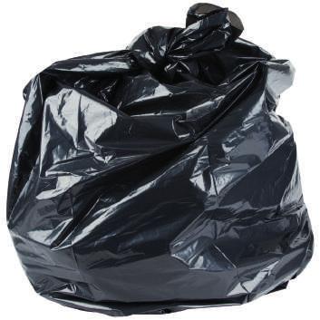 TRASH CAN LINERS HEAVY DUTY GARBAGE BAGS Made in USA BEST DEAL Item Code Size Capacity