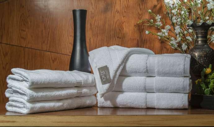 TERRY TOWELS F RTER The Finest Tailored Linen 100% Combed Cotton Premium RING SPUN PERFORMANCE Engineered for Institutional Laundering COMBED R If you are looking for top notch Terry towel, Forte it