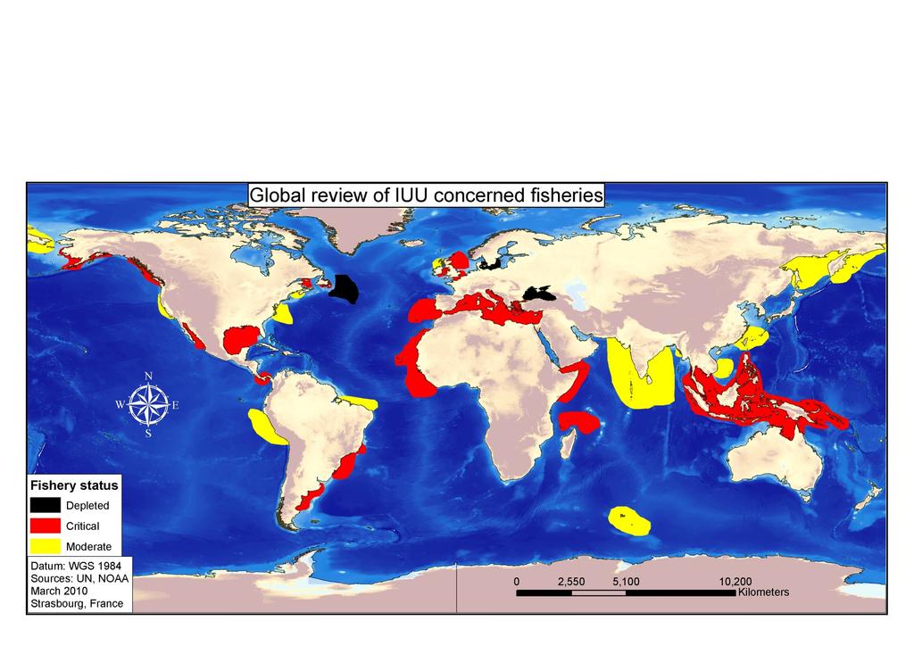 Global Extent of IUU Fishing Source: