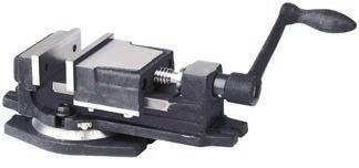 Toolmakers vices made of hardened steel all sides ground with prism jaw Workpiece machining on 4 different