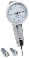 150 mm Dial test indicator Dial Ø 30 mm Measuring span 0.8 mm Reading accuracy 0.