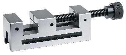 Vices Precision 3-axis machine vices made of high-quality grey cast iron with adjustable dovetail guideways hardened, ground and interchangeable steel jaws guiding surface ground degree scale for all