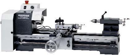 16 mm D6000 E Page 32 Centre distance Centre height Power Spindle speed indefinitely variable Feed rates 600 mm 135 mm 1.