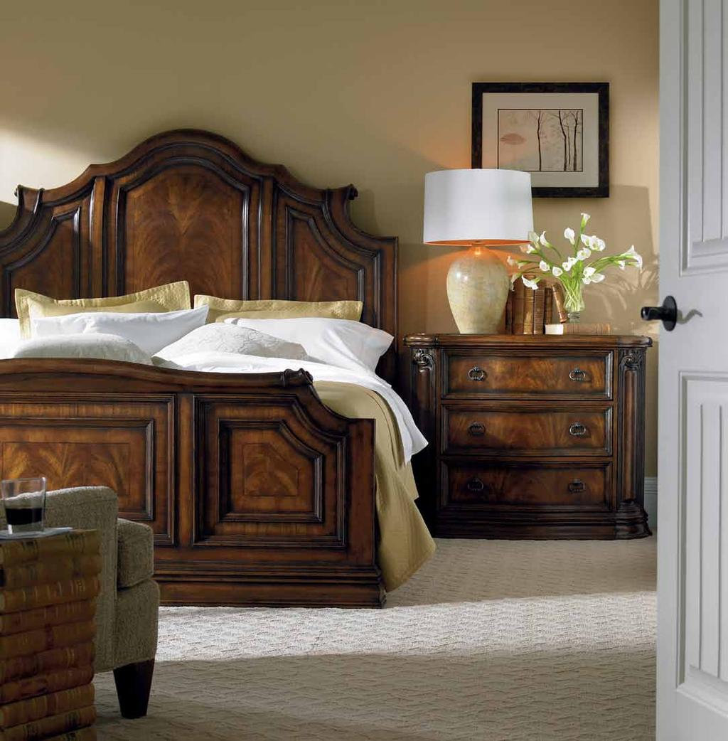 Panel Bed 5/0, Queen Overall: 67 1/2W x 95 3/4D x 75H 681-90-017