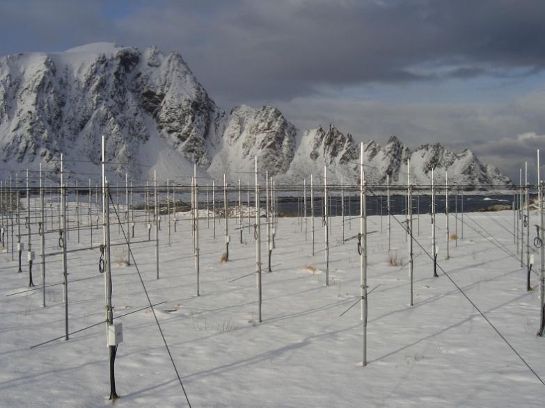 The old ALWIN antenna array as seen