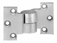 INTERMEDIATE OR SIDE JAMB PIVOTS MODEL 119 Full Mortise ANSI/C07382 MODEL M19 Full Mortise ANSI/C07321/C07371 MODEL M190 Not load-bearing Maintains door alignment Available 3/4" (19mm) offset only