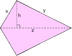 D. C and F 12. In the figure below, triangle ABC is a right triangle and quadrilateral CDEF is a square.