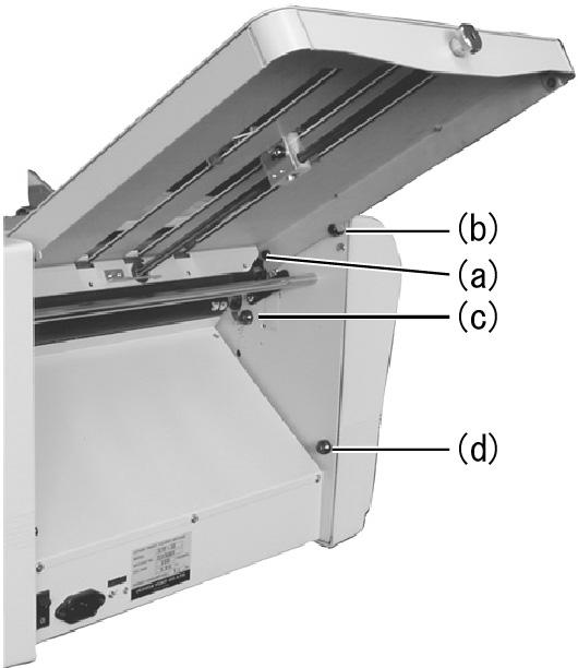 (5)Preparation Install Table 1 and 2: Insert Table 1 on the studs indicated by (a) and (b) as shown in
