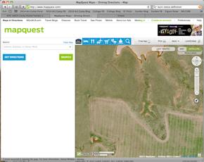 MapQuest or Google Earth Images... Let them help you with compositions!