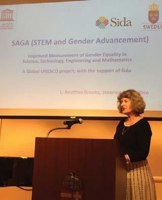 IDB s project on gender equality in STI in Latin America and the Caribbean is being developed in parallel with SAGA, with a representative from SAGA taking part in the IDB Advisory Committee
