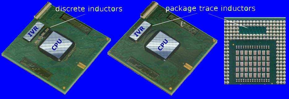Package-Integrated VR with Intel Core 2 Duo Processor Vin = 3V, Vout = 0~1.