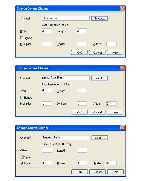 Select the desired channel in the right panel Channels (ID2 2 ) and press Change to check the channel