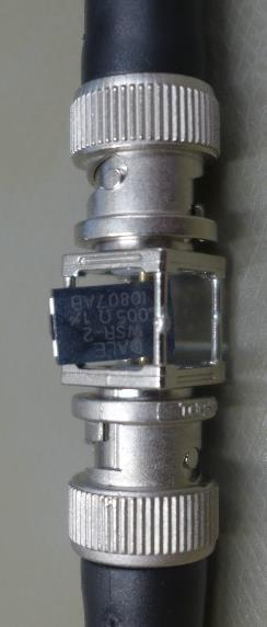 Shunt-Thru Example 5 mω shunt resistor (Dale WSR-2) TR1/dB -20-30 -40-50 -60-70 -80 10 4 10 5 10 6 10 7 TR1: Mag(Gain) f/hz Calculate