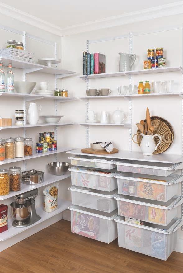 MELAMINE SHELVES Melamine Shelves are great for storage or decoration. They are ultra-strong with a hard wearing Melamine finish making it very easy to cleaning easy.