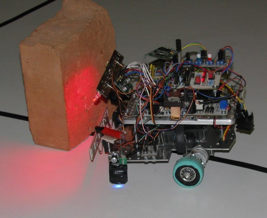 Fig. 2. Participants of Istrobot contest are primarily robotics hobbyists and/or engineering students who construct their robots from arbitrary materials and use various control platforms.