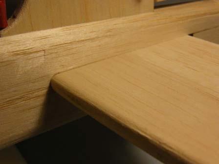 NOTE: Careful sanding will create near perfect fits between