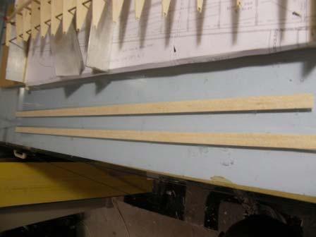 it. 146) Strip some 1/16 balsa to be 5/8 wide for the middle section