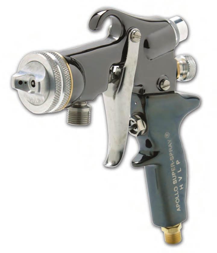 Celebrating True HVLP for over 40 years Maxi-Miser Conversion Spray Guns Series 5600 Get Maximum Turbine Efficiency from Your Air Compressor The Apollo 5600 series conversion spray guns enables the