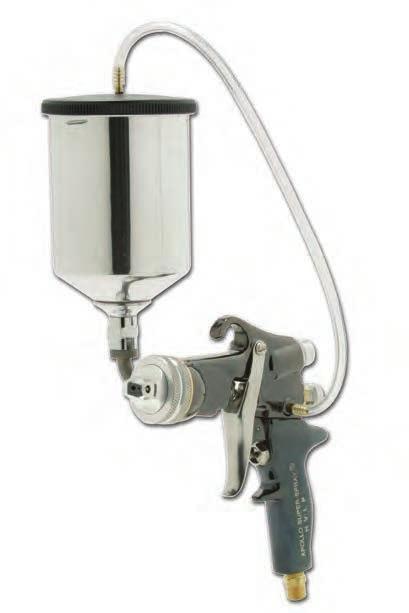 5600 Series TrueHVLP Maxi-Miser Spray Guns A5610 Maxi-Miser Quick-Release Cup Gun The Apollo 5610 compressed air HVLP spray gun is supplied with a 1 quart (1 litre) non-stick coated cup assembly,