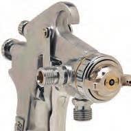 It is designed in the unique Apollo Tri-Mode configuration allowing the spray gun to be used with either a standard bottom style cup, a gravity cup, or as a fluid feed production spray gun.