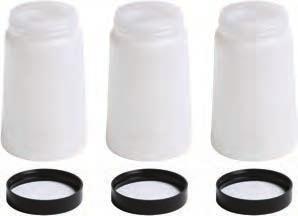 Available in packs of 3 cups and 3 lids. Order part #A5405 (pack of 3). Cleaning Kit Our spray gun cleaning kit is an excellent choice to make cleanup easy.