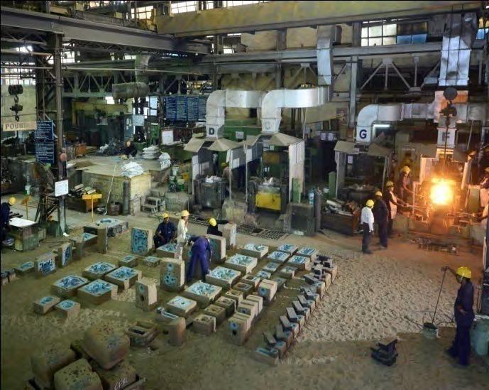 FOUNDRY PROCESS & CAPACITY(SAND CASTING) PROCESS MOULDING - Sodium Silicate / CO2 CORE MAKING - Sodium Silicate / CO2 Shell Process