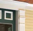 Restoration Miwork ceuar PVC trim makes an authentic statement on your home.
