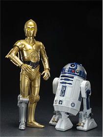STAR WARS C-3PO & R2-D2 ArtFX+ Statue Next up in Kotobukiya s STAR WARS ARTFX+ series: the droids C-3PO and R2-D2! Kotobukiya s attention to detail shows in these highly-detailed sculpts.
