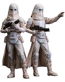 STAR WARS Snowtrooper 2 Pack Artfx+ Statue Kotobukiya returns to STAR WARS: THE EMPIRE STRIKES BACK with the ARTFX+ SNOWTROOPER 2 pack Build your own army of elite Imperial troopers specially trained