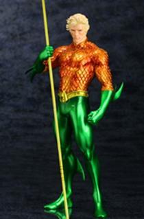 DC COMICS Aquaman New 52 Justice League Artfx+ Statue Aquaman is a fictional character and superhero who stars in many comic book titles by DC Comics.